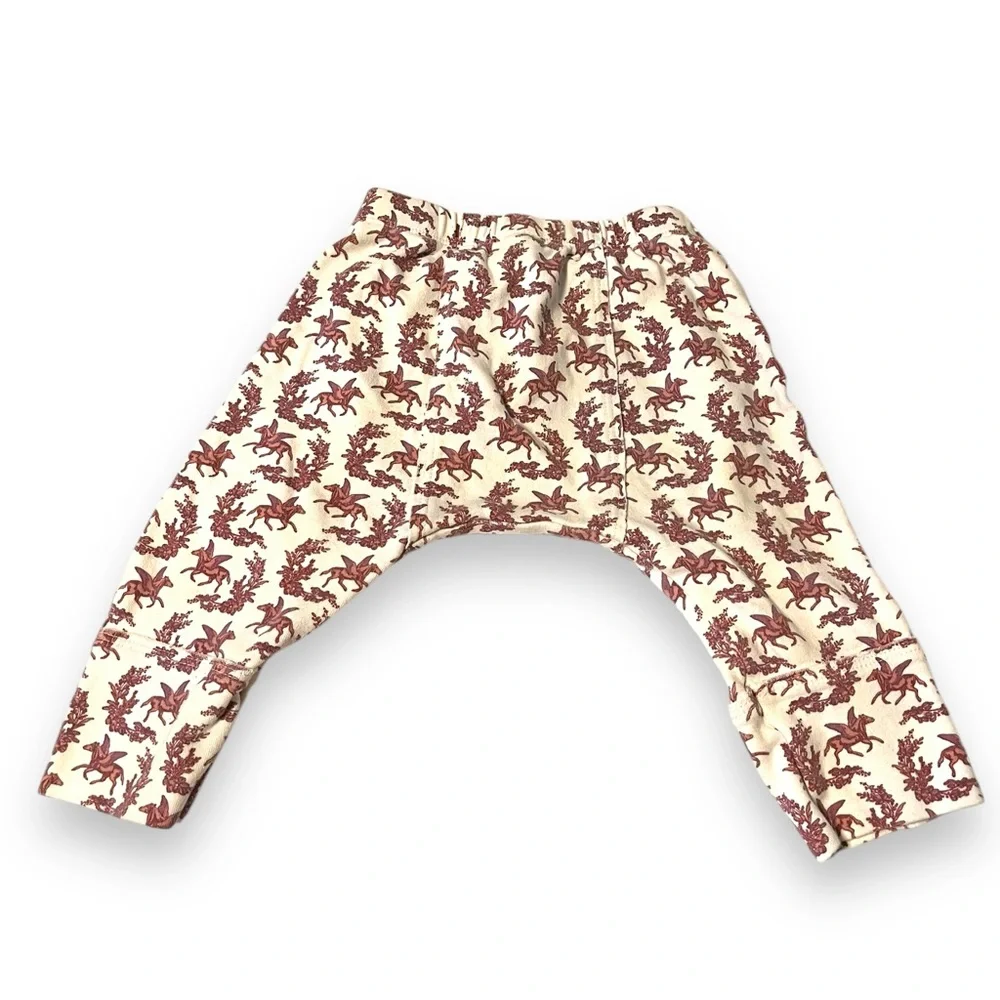Kate Quinn Organic Flying Horses Baby Pants Soft Bamboo Feel 12-18M